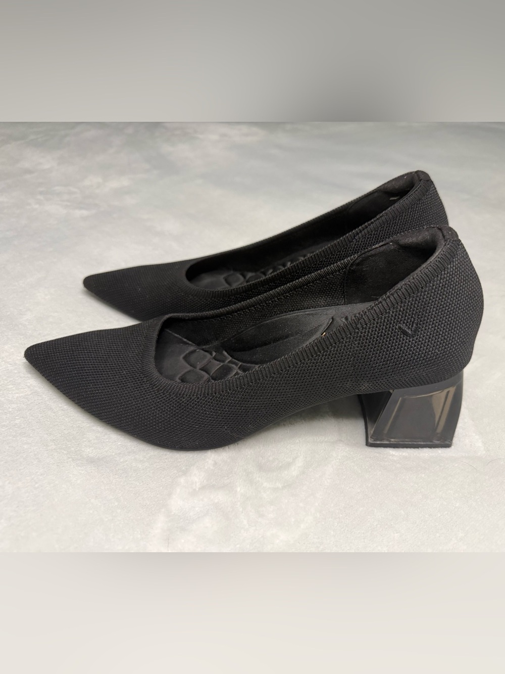 VIVAIA Pointed Toe Block Heel Sz 39.5 / US 8.5 - Picture 5 of 7